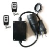 230 volt 16A europäische standard smart home funksteckdose außen mit fernbedienung schalter für wasserpumpe / licht/ ele