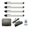 12V 24V 3500N Vier Wasserdicht Elektrischer Linearantrieb Synchronsteuerungskit